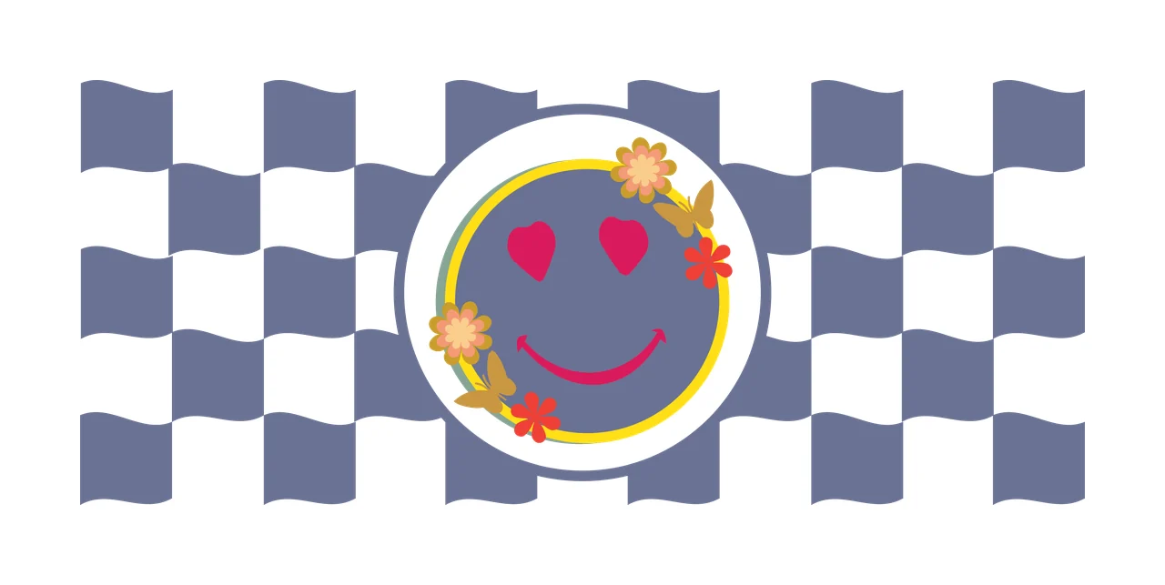 Can Glass Wrap Checkered Flags With Circular Frame flag circle