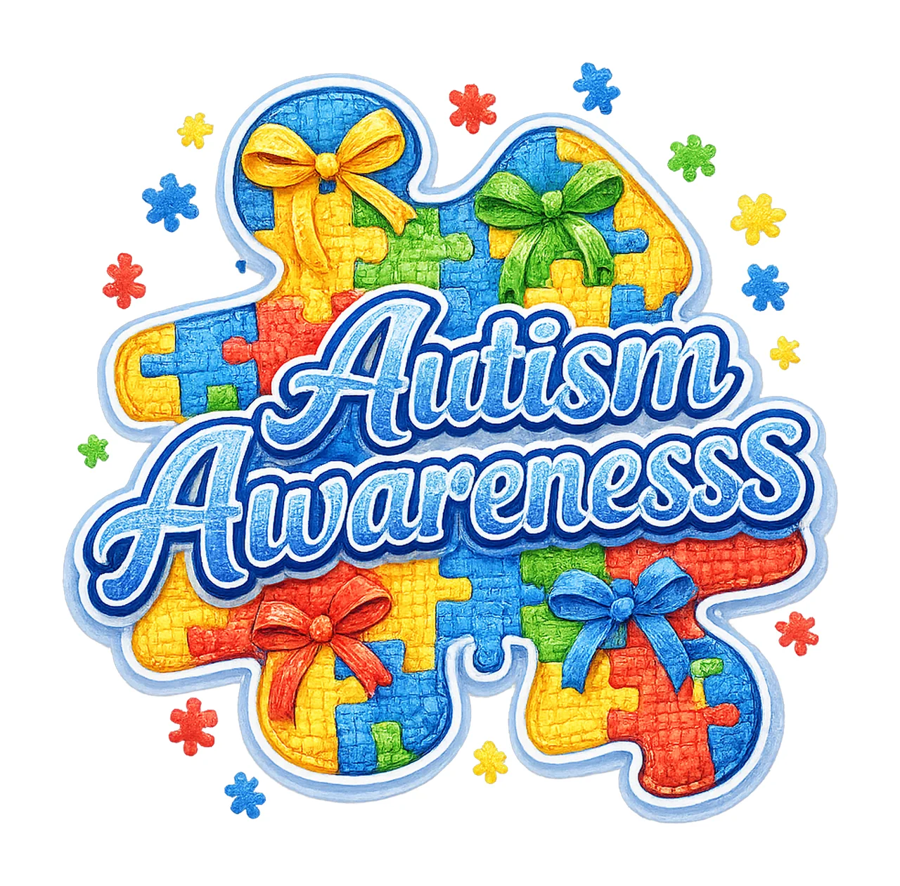 Autism Patchwork Retro Autism Awareness Design Be Kind