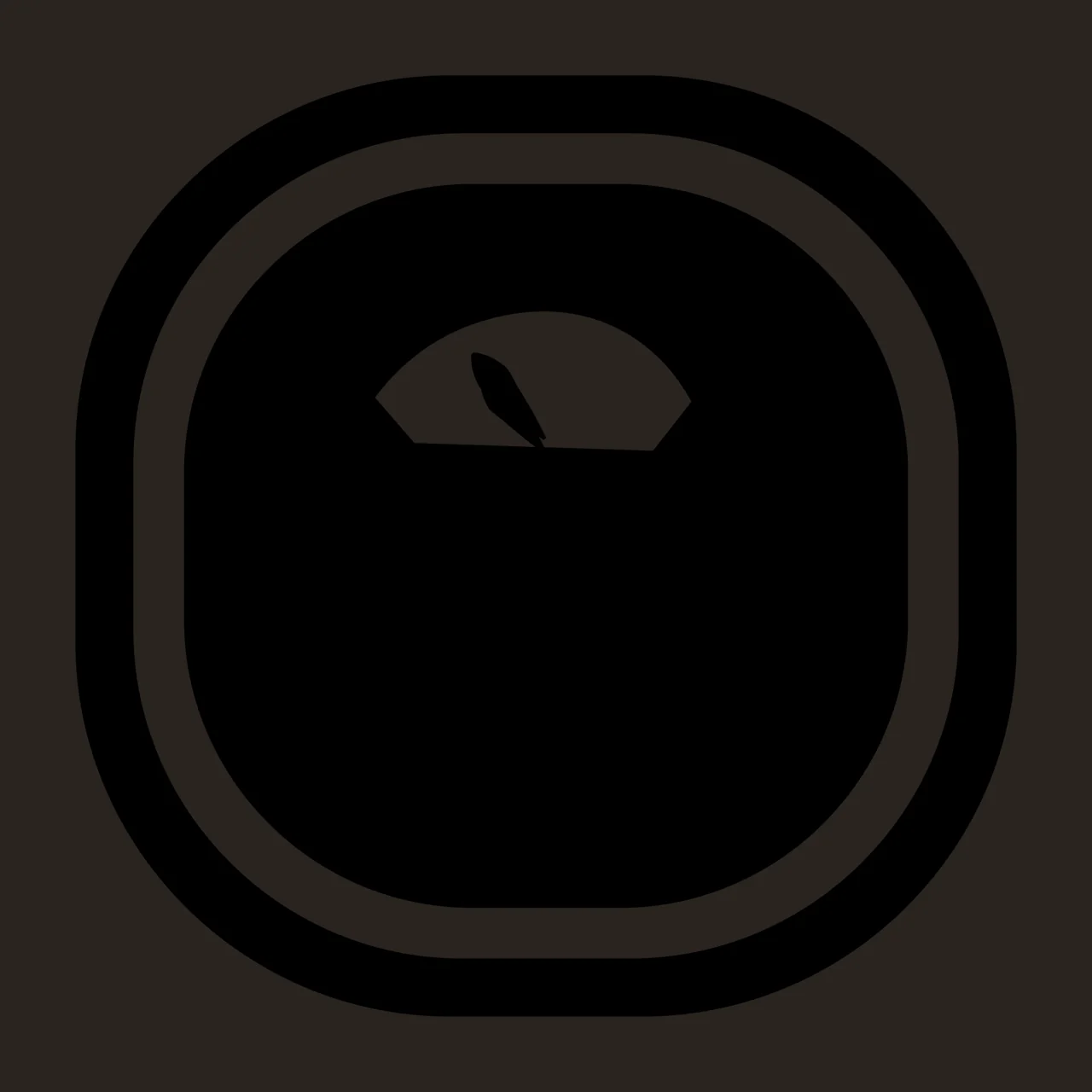 Weighing Scale With Dial And Measurement In Black contrast preview thumbnail