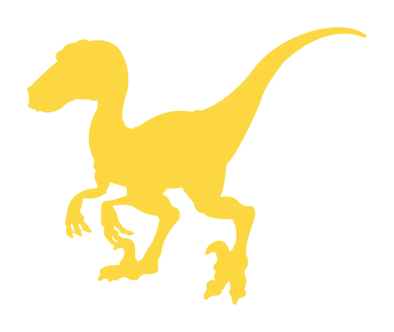 Dinosaur Standing With Creature And Reptile In Black