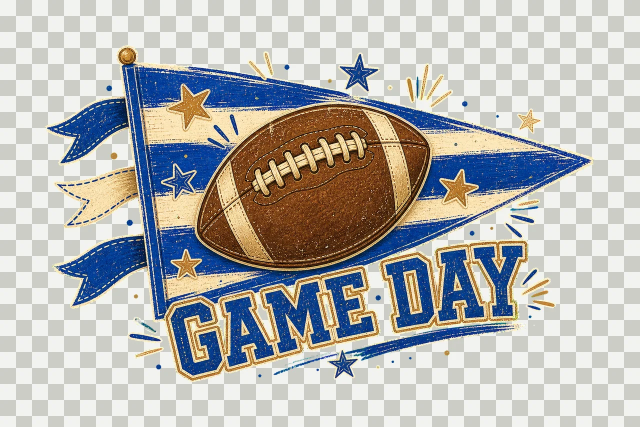 Football Stripes Preppy Shirt Design Trendy Variation B transparency and detail preview thumbnail