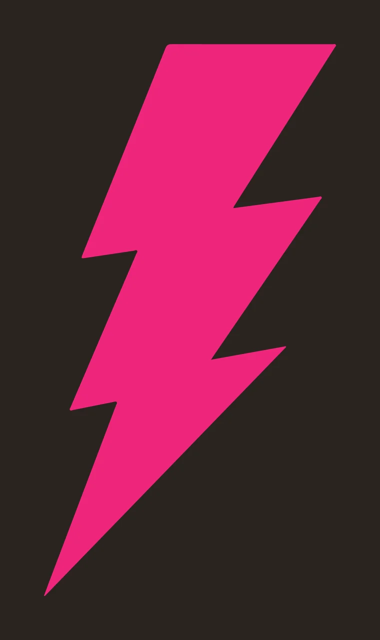 Lightning Bolt Solid Black Icon On White Background graphic contrast preview thumbnail