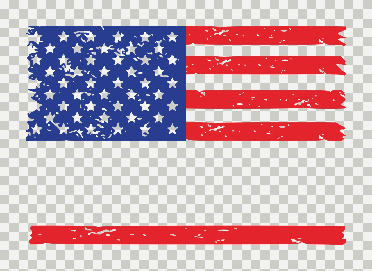 Flag Distressed Graphic With A Single Black Horizontal displaying transparency and detail preview thumbnail