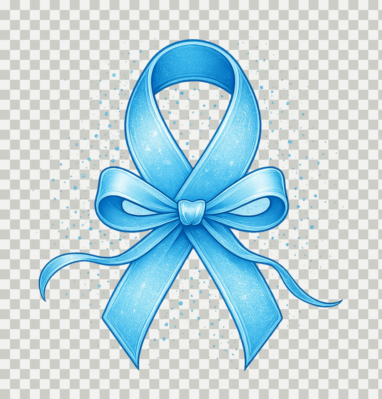 Blue Ribbon Blue Bow Artwork Watercolor Bows Coquette Bows transparency and detail preview thumbnail