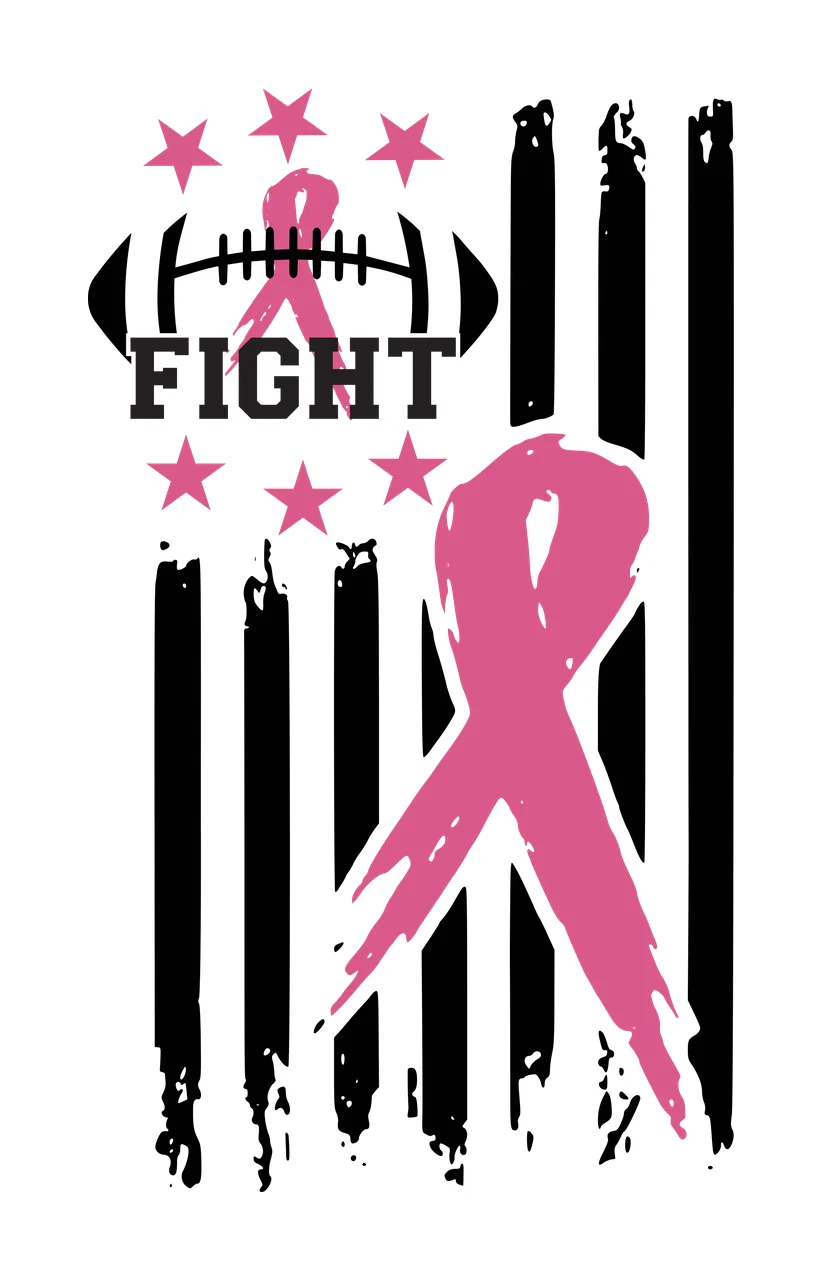 Football Ribbon And Flag Design symbol patterning stars stripes