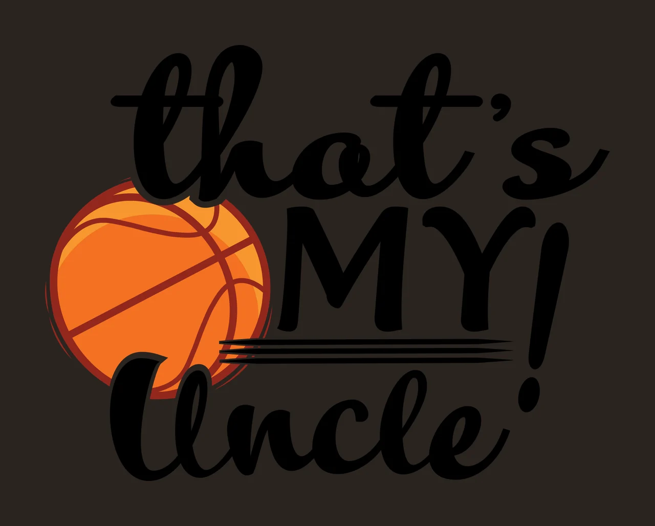 Basketball Typography Design black white lettering sports 1 contrast preview thumbnail