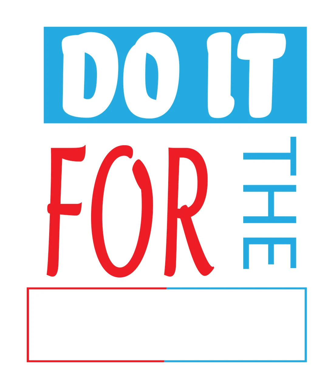Do It For Culture Typography Layout lettering boxes typographic