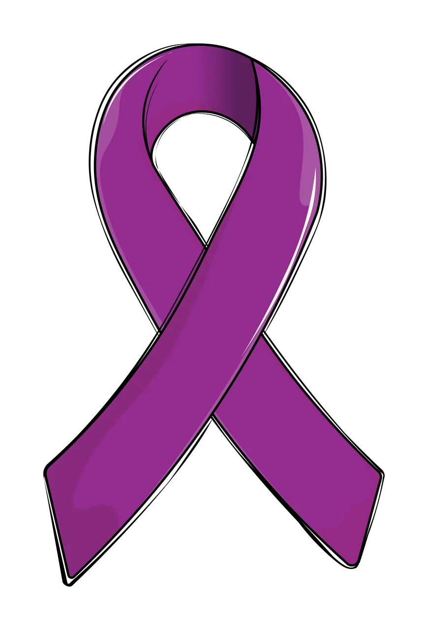 Ribbon Black Awareness Graphic Icon stationary silhouette plain