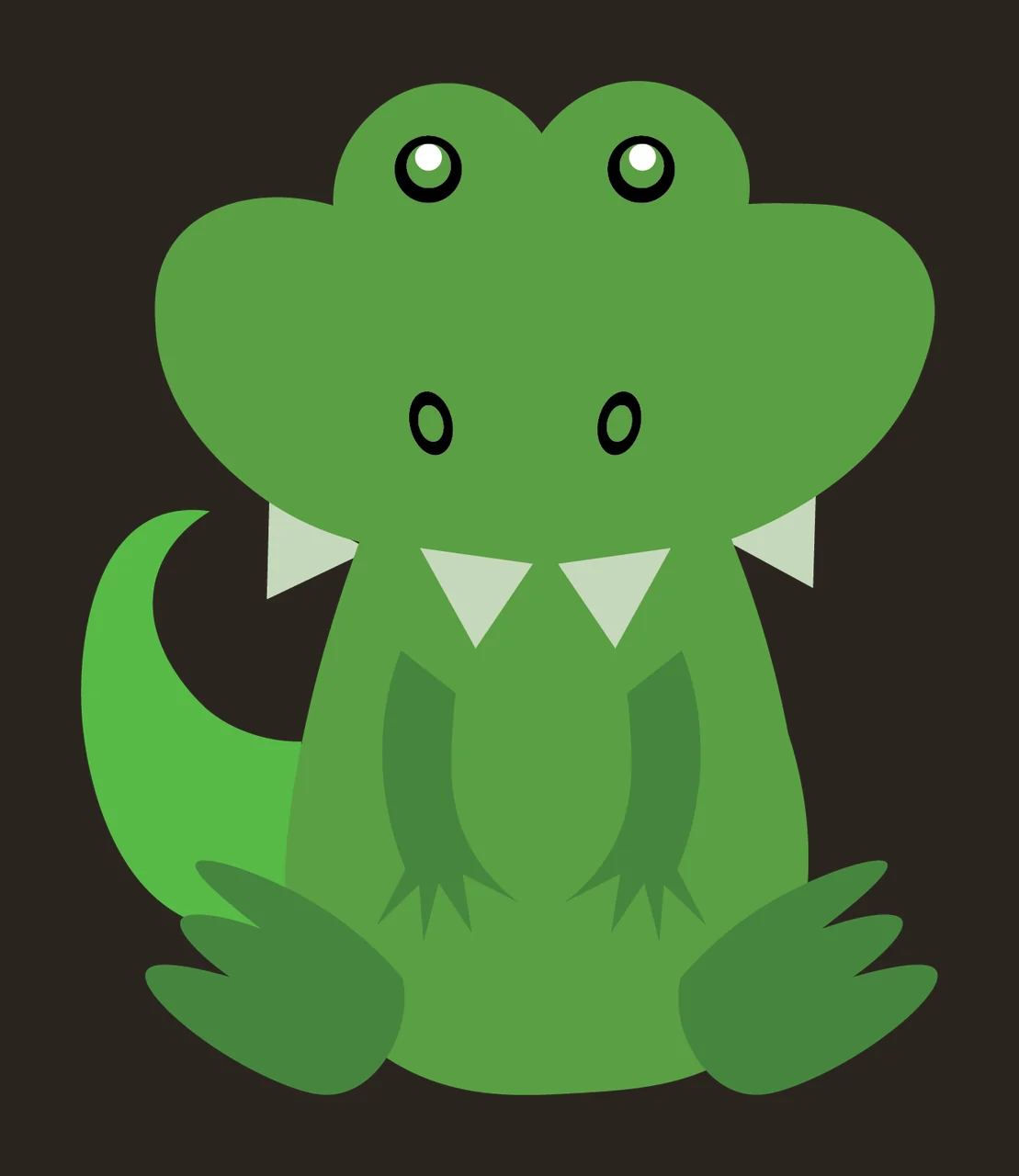 Animal Black Silhouette Of A Small Creature sitting head tail contrast preview thumbnail