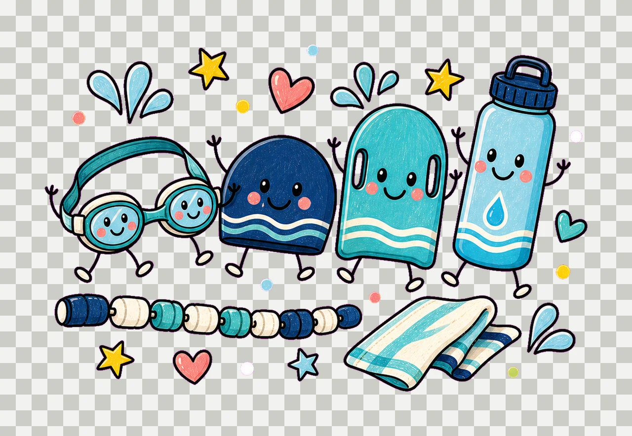 swim team 01 walking lineup sublimation instant shirt design transparency and detail preview thumbnail