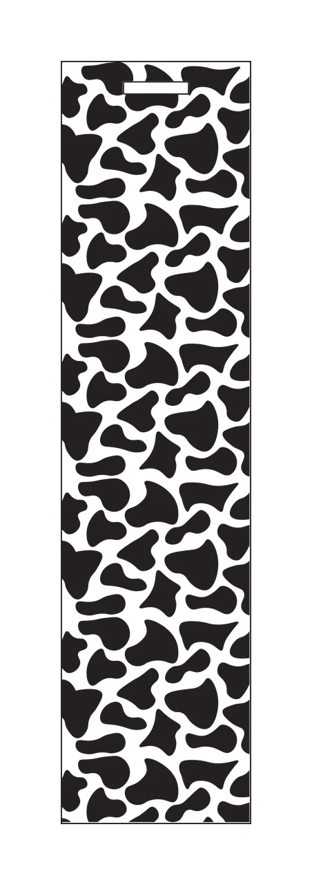 Black And White Cow Print Pattern spots spot texture 9 F16 bookmark