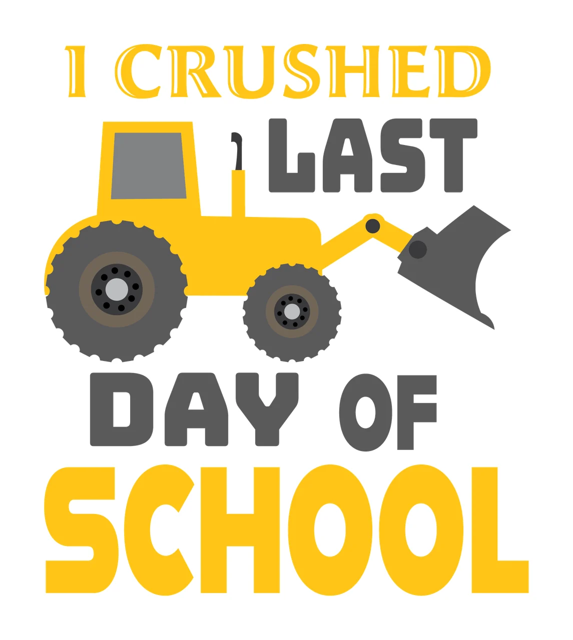 Tractor Crushing With Children And Heavy Equipment