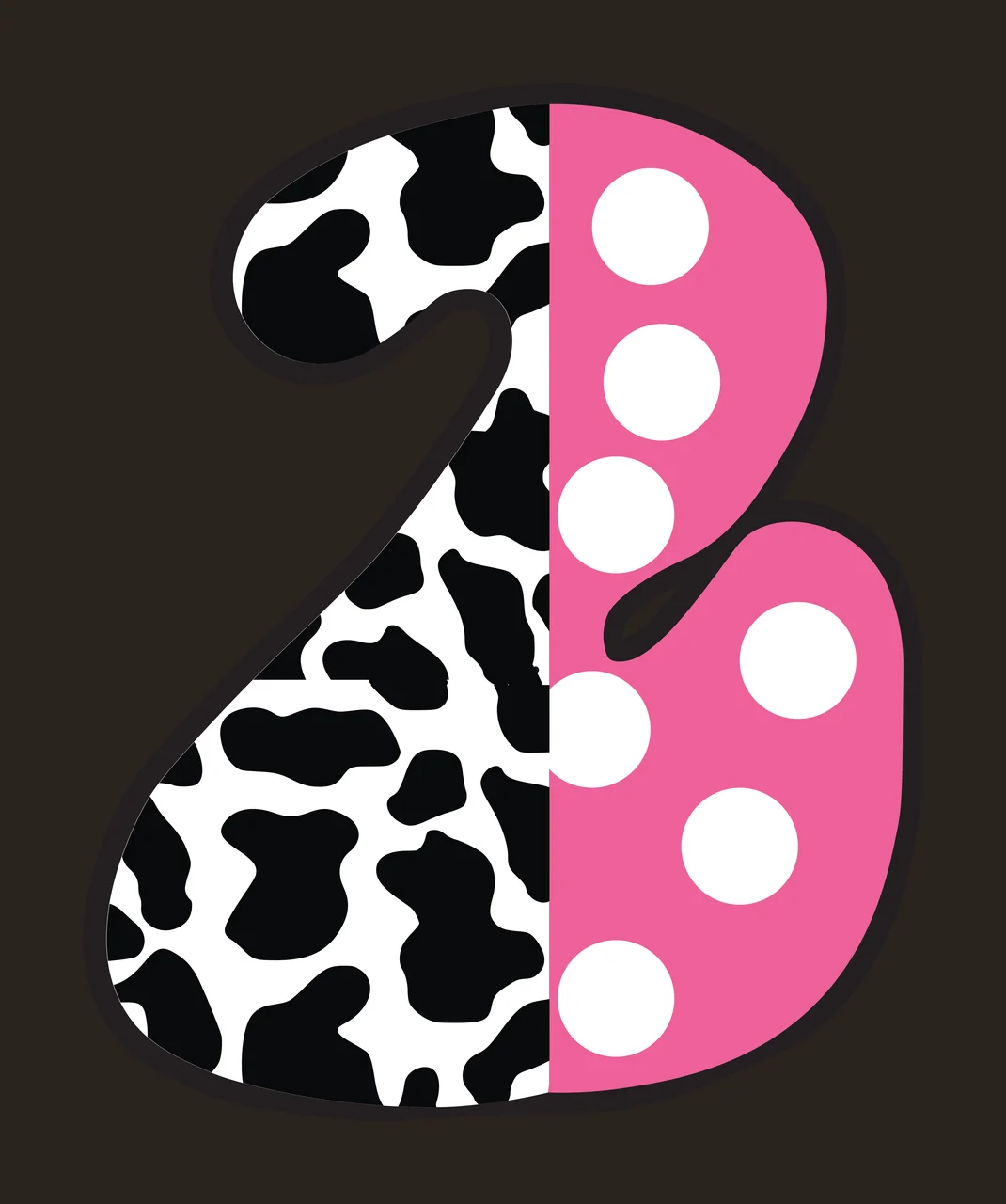 Half Cow Bright Font Dalmatian Race Doodle Leopard Character 22 racing contrast preview thumbnail