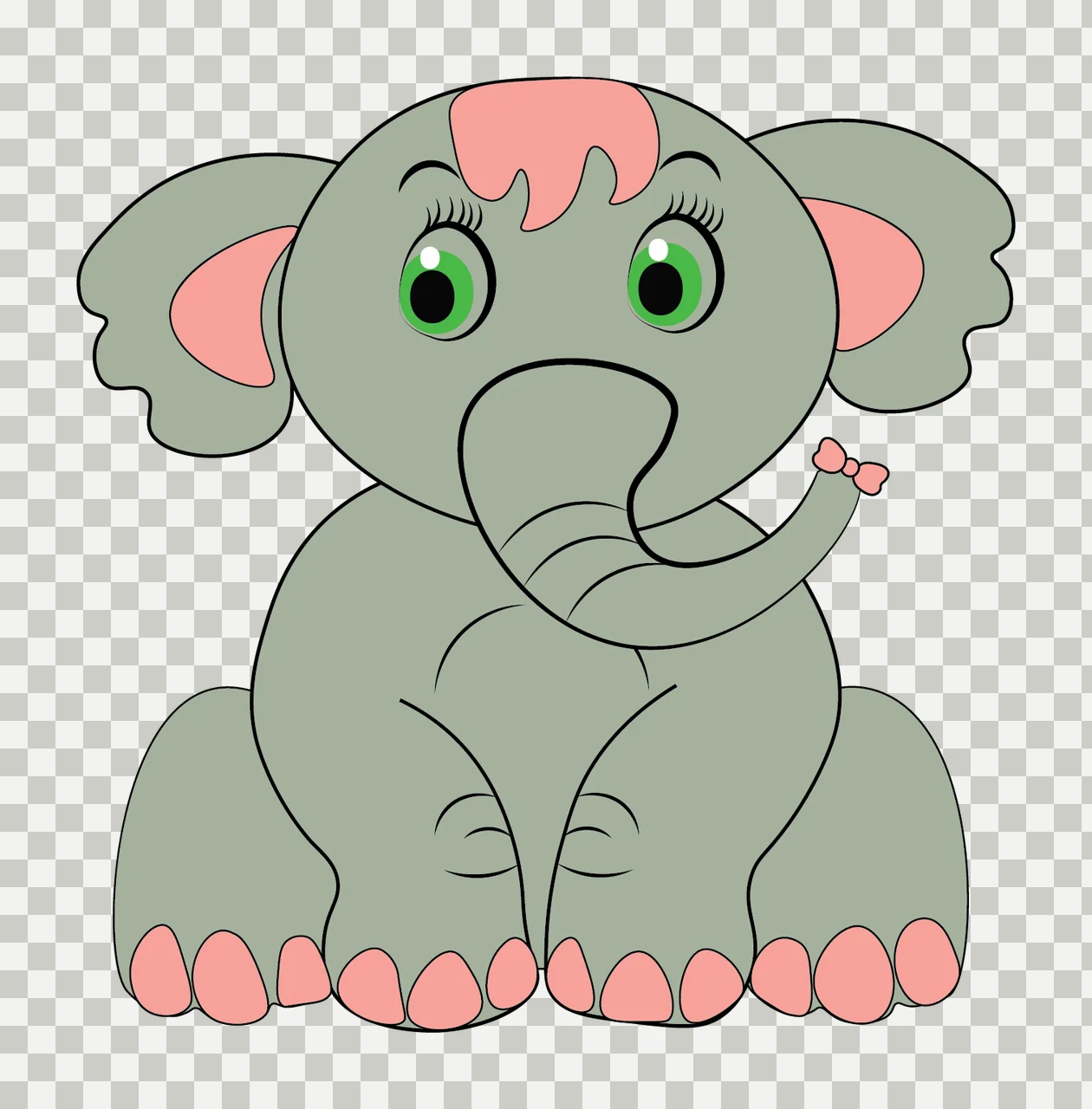 Animal Koala Bear Sitting Black Silhouette ears limb plain transparency and detail preview thumbnail