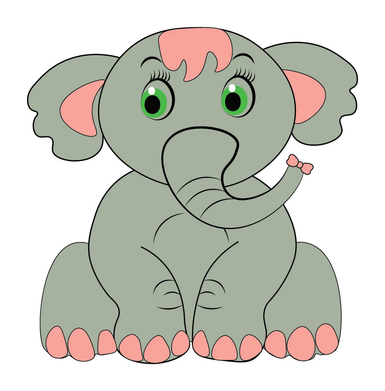 Animal Koala Bear Sitting Black Silhouette ears limb plain