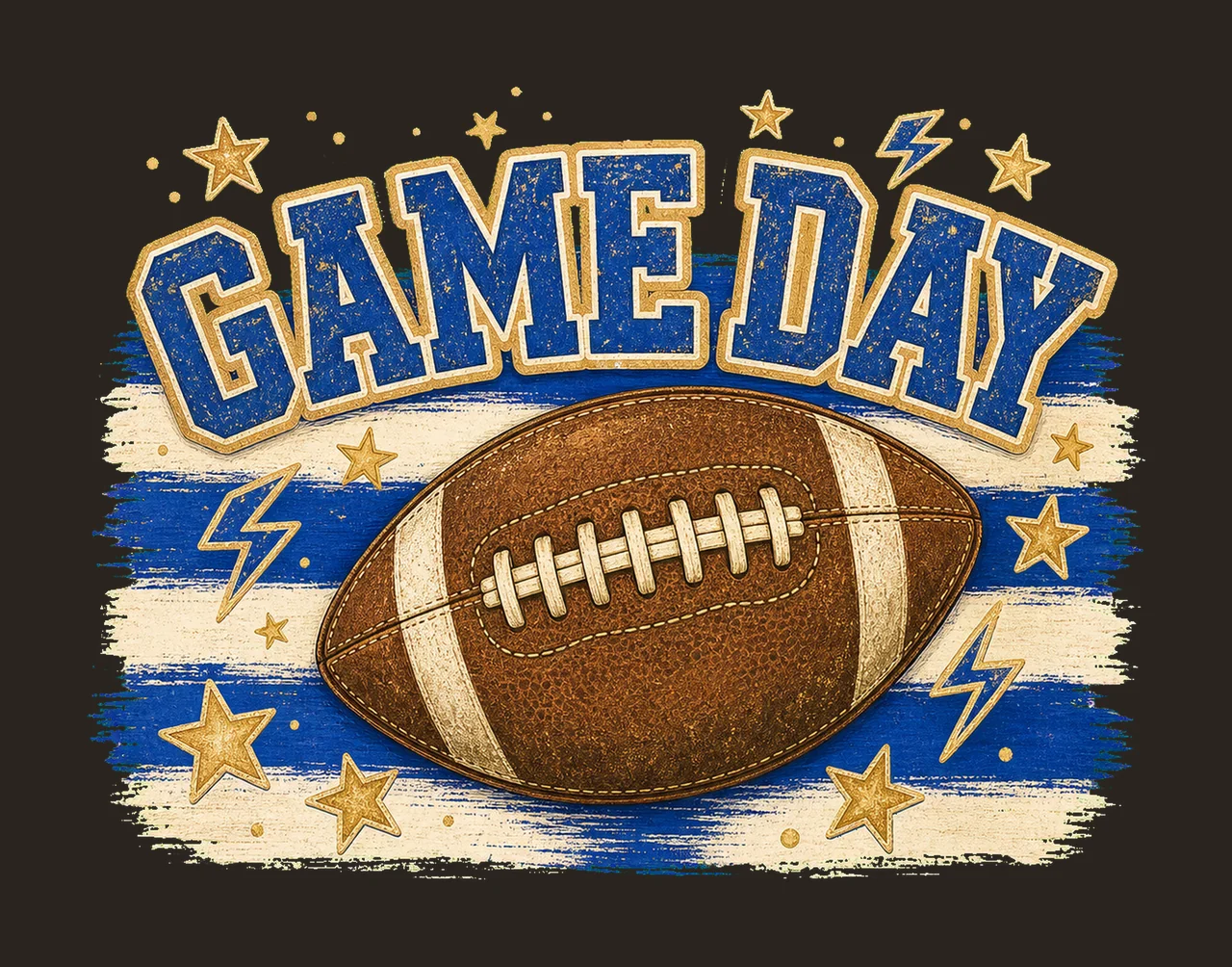 Football Stripes Preppy Shirt Design Trendy Variation C contrast preview thumbnail