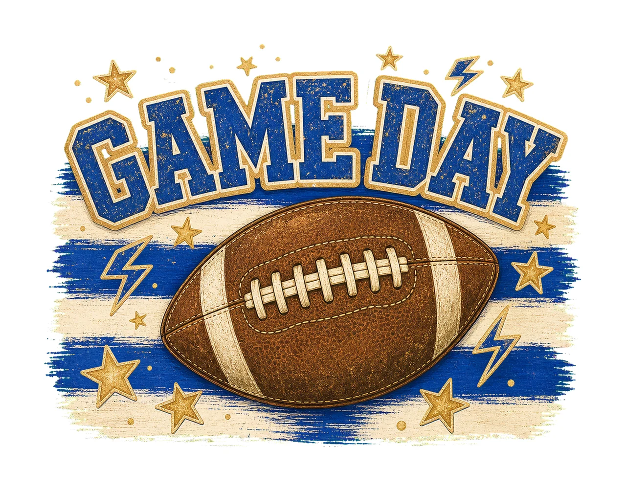 Football Stripes Preppy Shirt Design Trendy Variation C