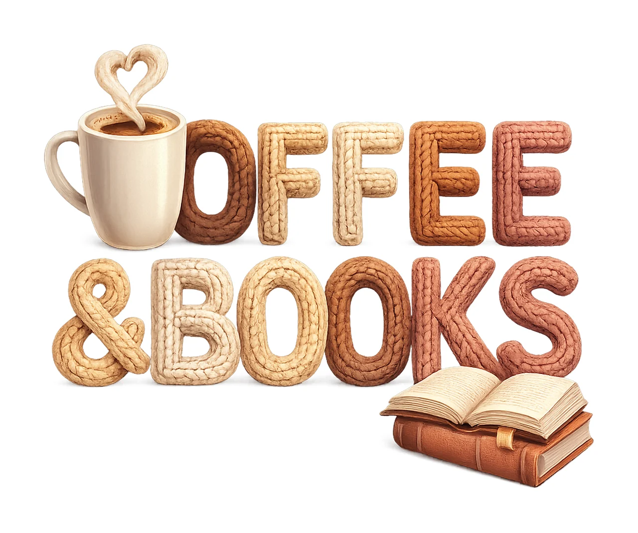 Latch Hook Yarn Coffee Books Crochet Coffee Lover