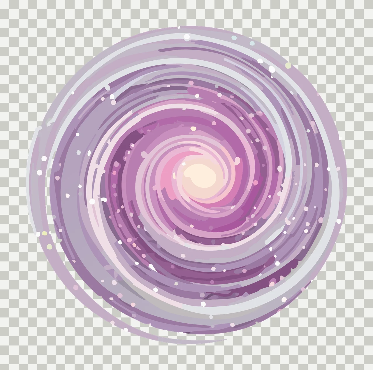 Abstract Circular Ink Brush Texture Graphic circle forming transparency and detail preview thumbnail