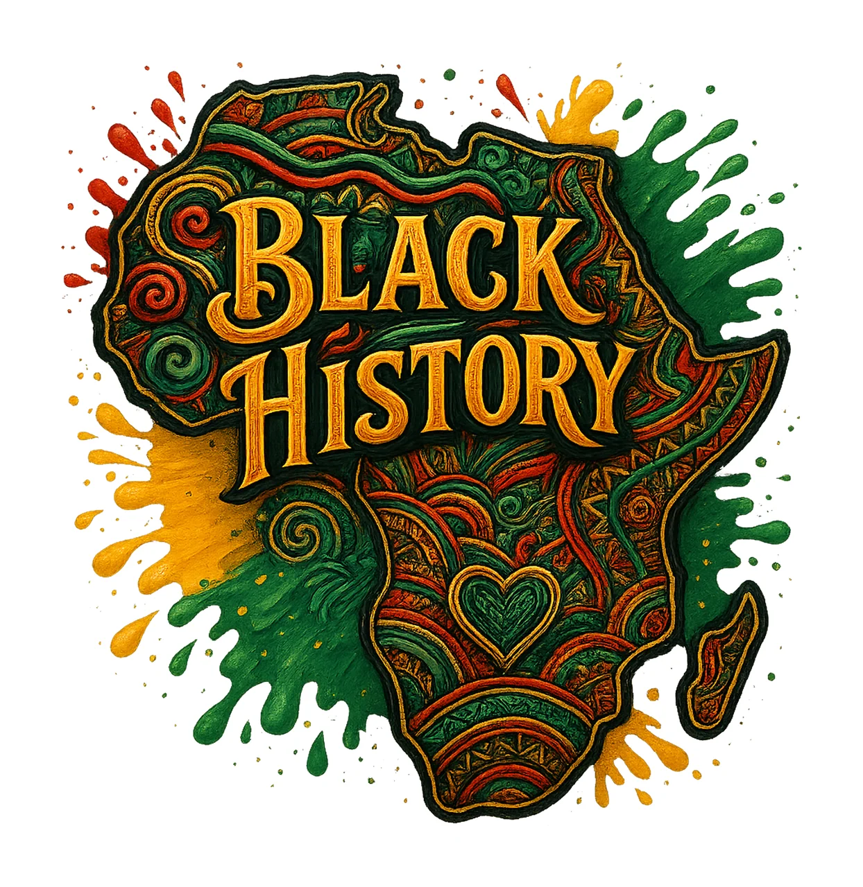 Black history Juneteenth afrocentric crew Sublimation Design