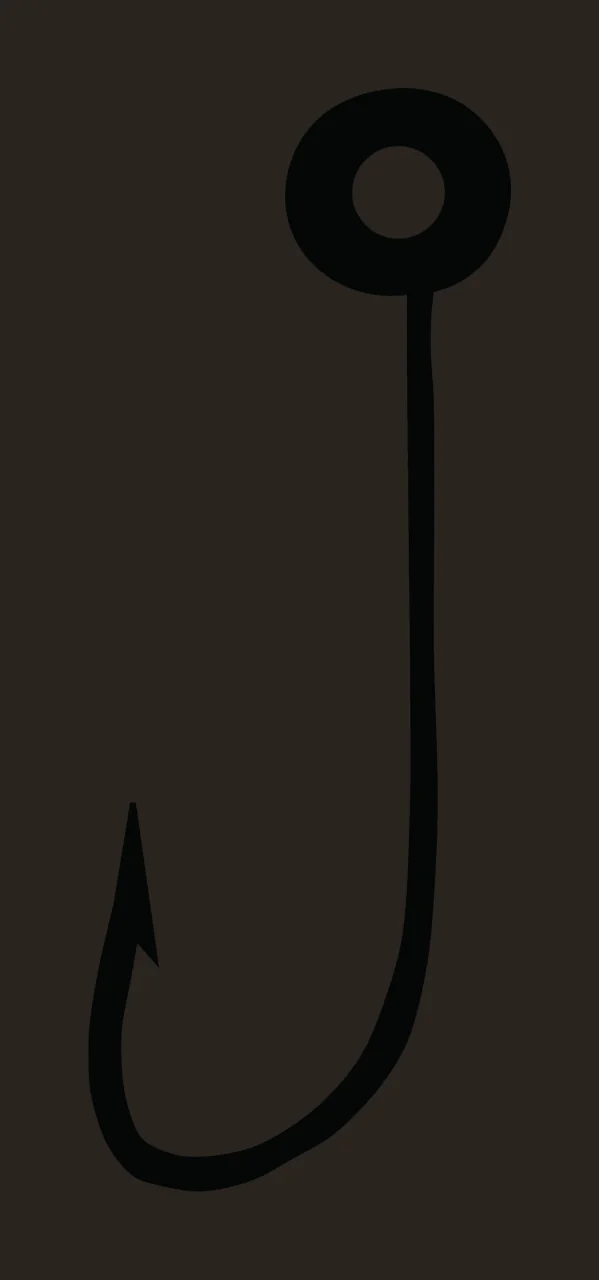Fishing Hunting Monogram Character 11 fisherman angler bass contrast preview thumbnail
