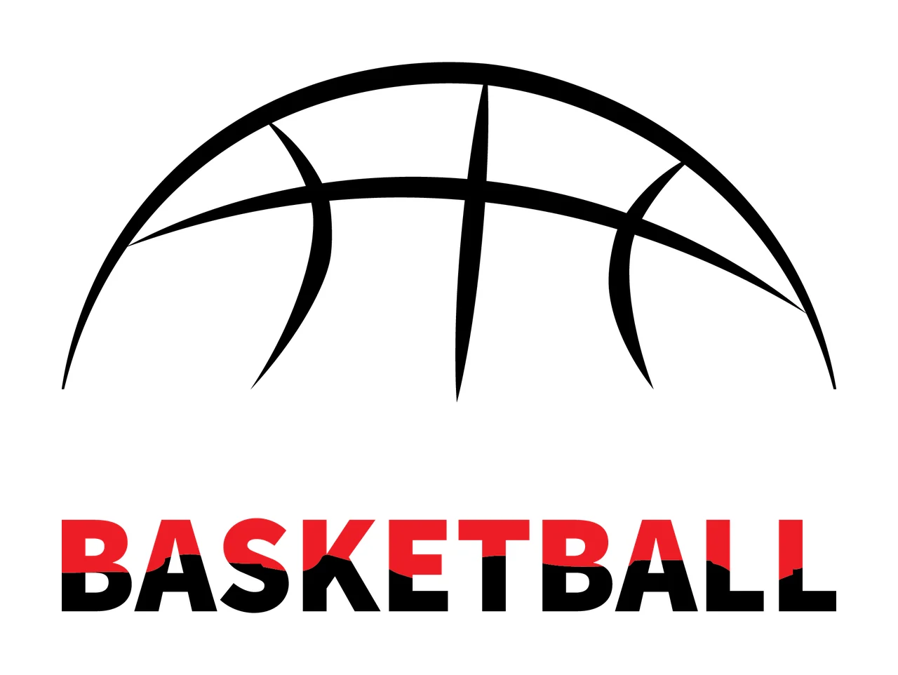 Can Glass Wrap Basketball Text With Ball Graphic