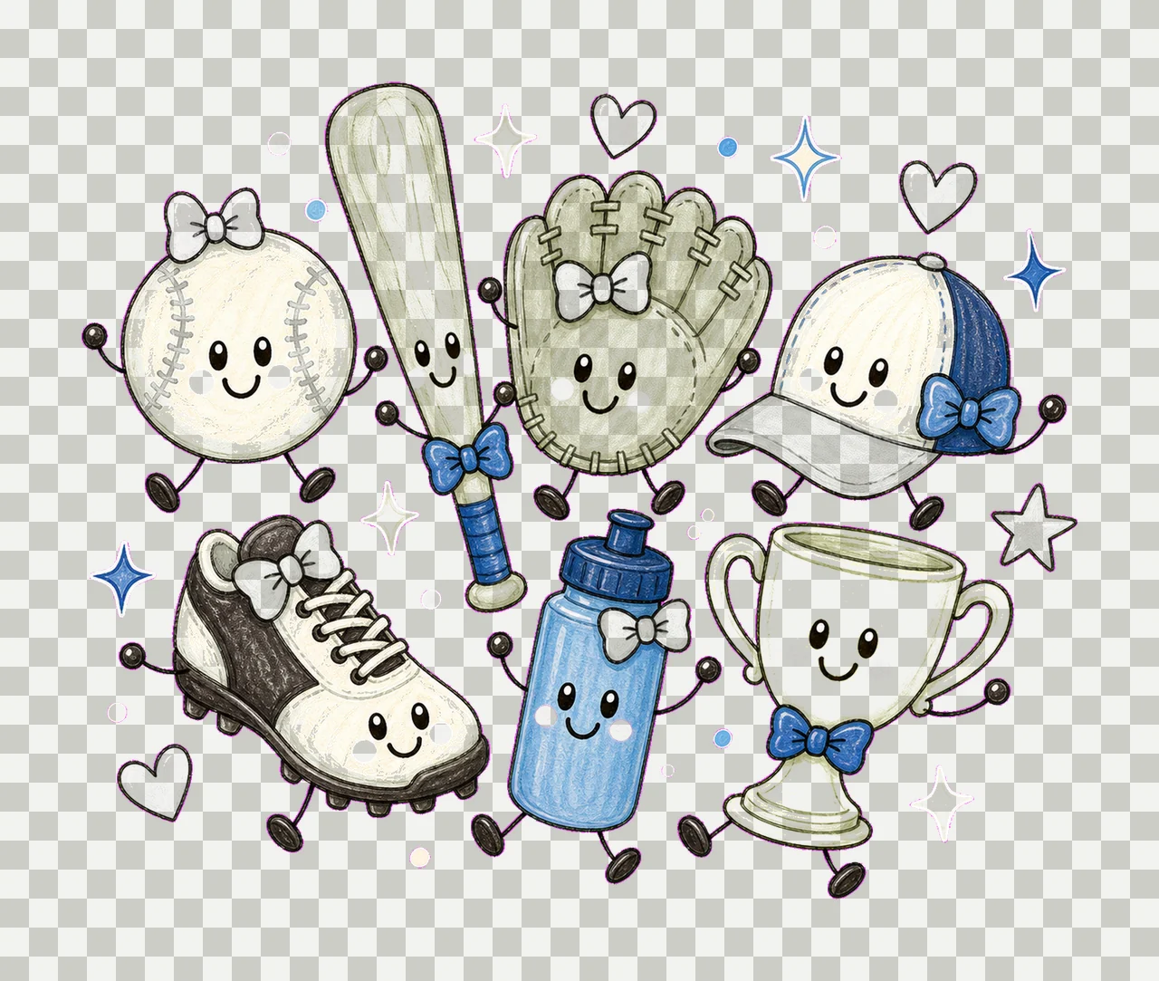 little league baseball generic 04 cozy crayon sublimation transparency and detail preview thumbnail