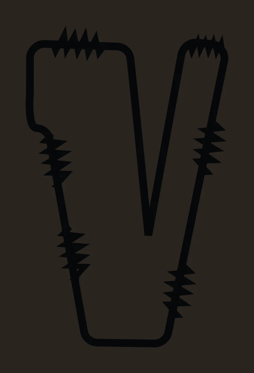 Letters Doodle Character 13 hand drawn sketch whimsical scalable contrast preview thumbnail
