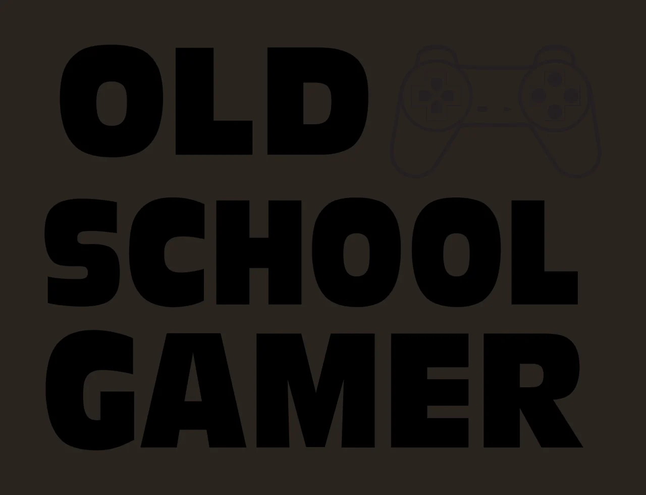 Can Glass Wrap Old School Gamer Text contrast preview thumbnail