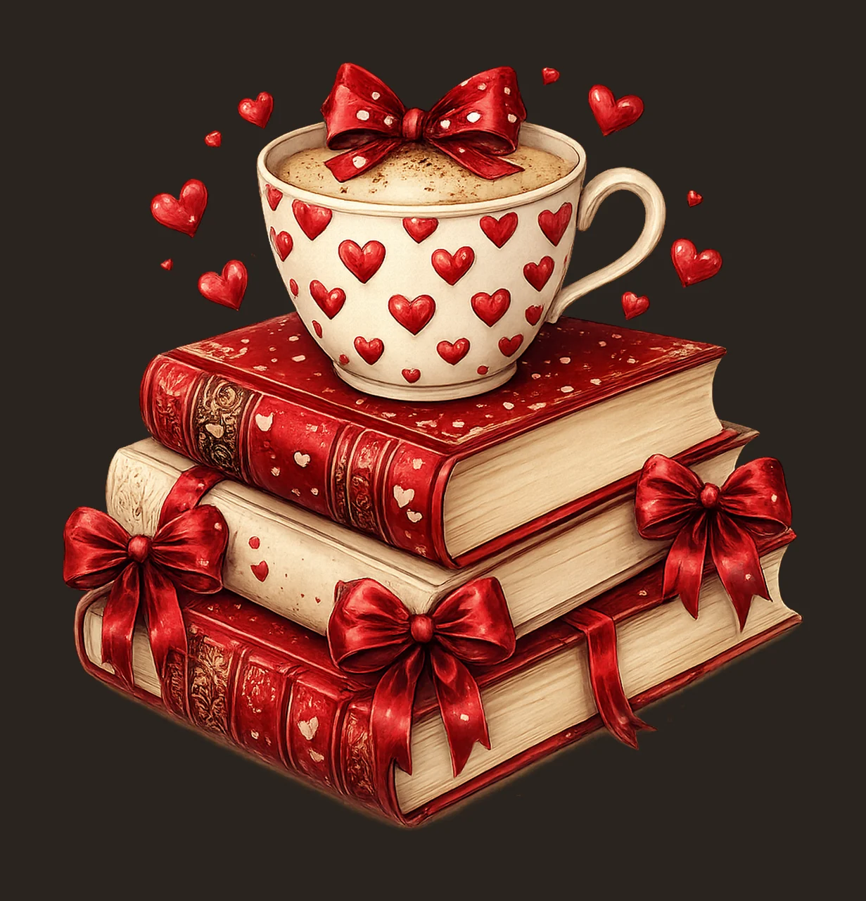 All booked for Valentines Girly Sublimation Design Teacher contrast preview thumbnail