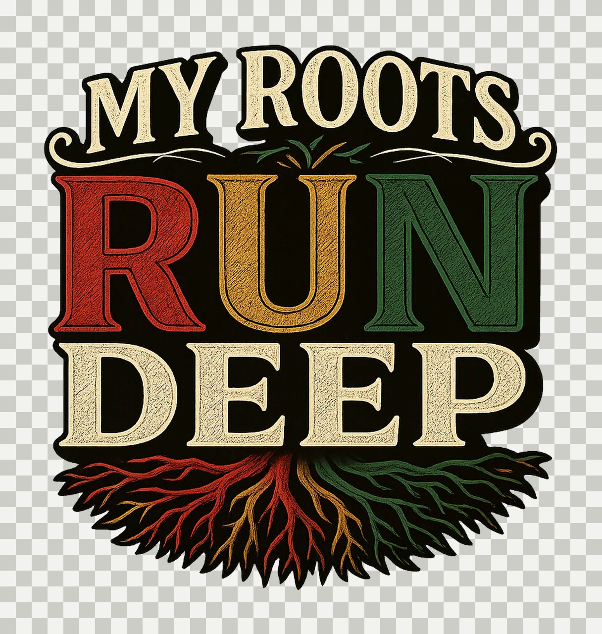 Empowering Black History Month Culture Excellence Strength transparency and detail preview thumbnail