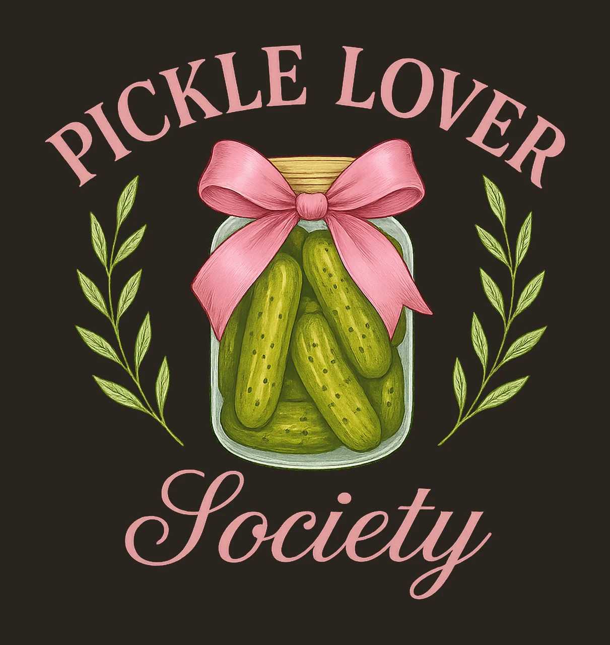 Coquette Pickle Addict Social Club Shirt Funny Pickle Lover contrast preview thumbnail