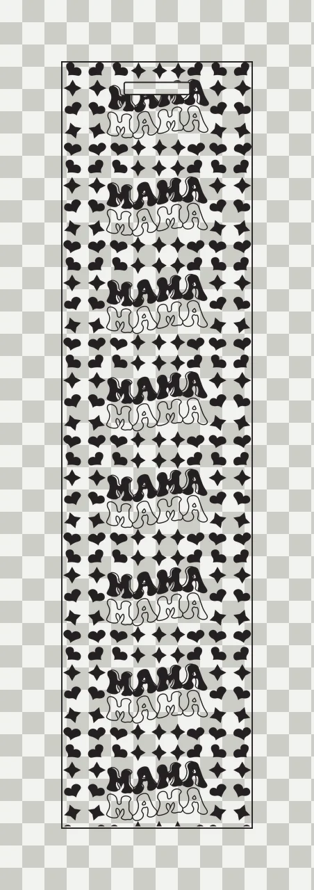 Mama Mama Text And Heart Star Pattern Repeating Hearts Stars transparency and detail preview thumbnail