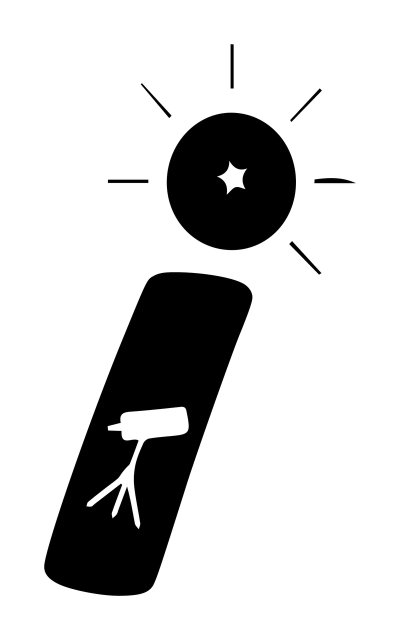 I Letter Telescope Star Icon