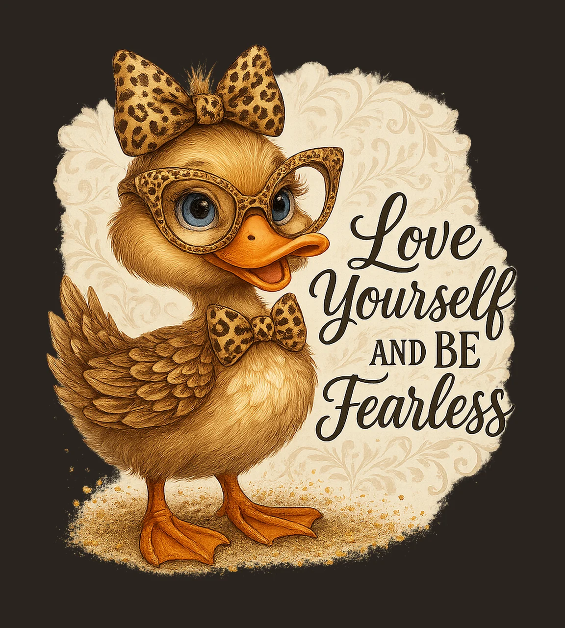 Be Yourself Inspirational Artwork Sublimation Design contrast preview thumbnail