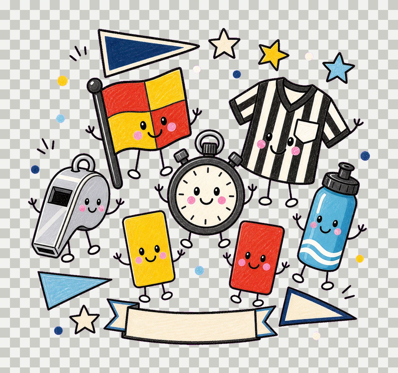 referee whistle 03 retro varsity sublimation instant shirt transparency and detail preview thumbnail