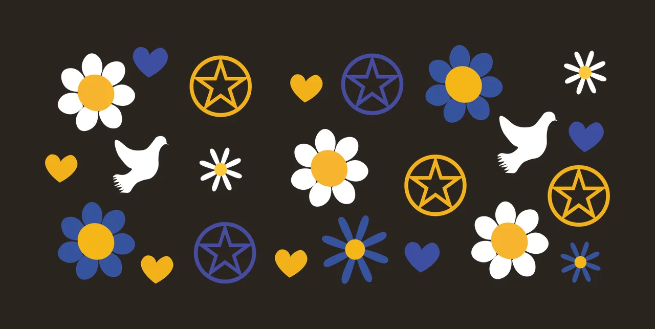 Can Glass Wrap Pattern Of Stars Hearts shapes flowers birds contrast preview thumbnail