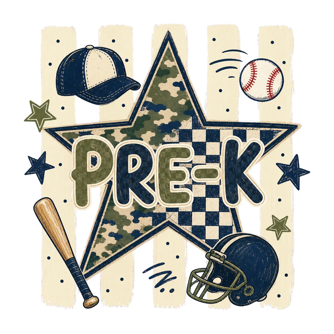 Star Camo Boys School Grade Series bundle 01