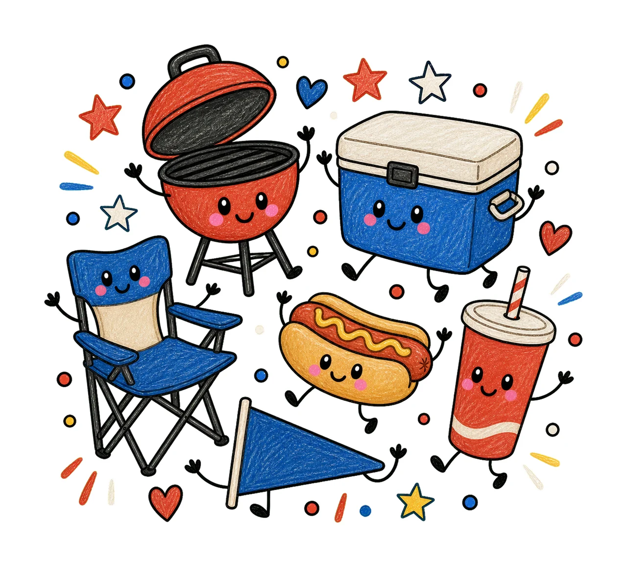 tailgate 04 cozy crayon sublimation instant shirt design