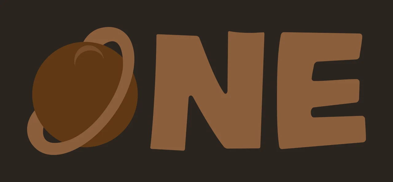 One Word With A Planet Icon contrast preview thumbnail