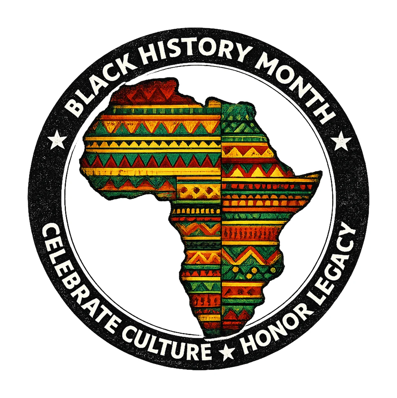 Black History Month Design African Heritage Artwork Cultural