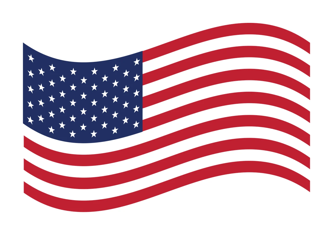 Flag Waving Silhouette Black Graphic stripes white symbol
