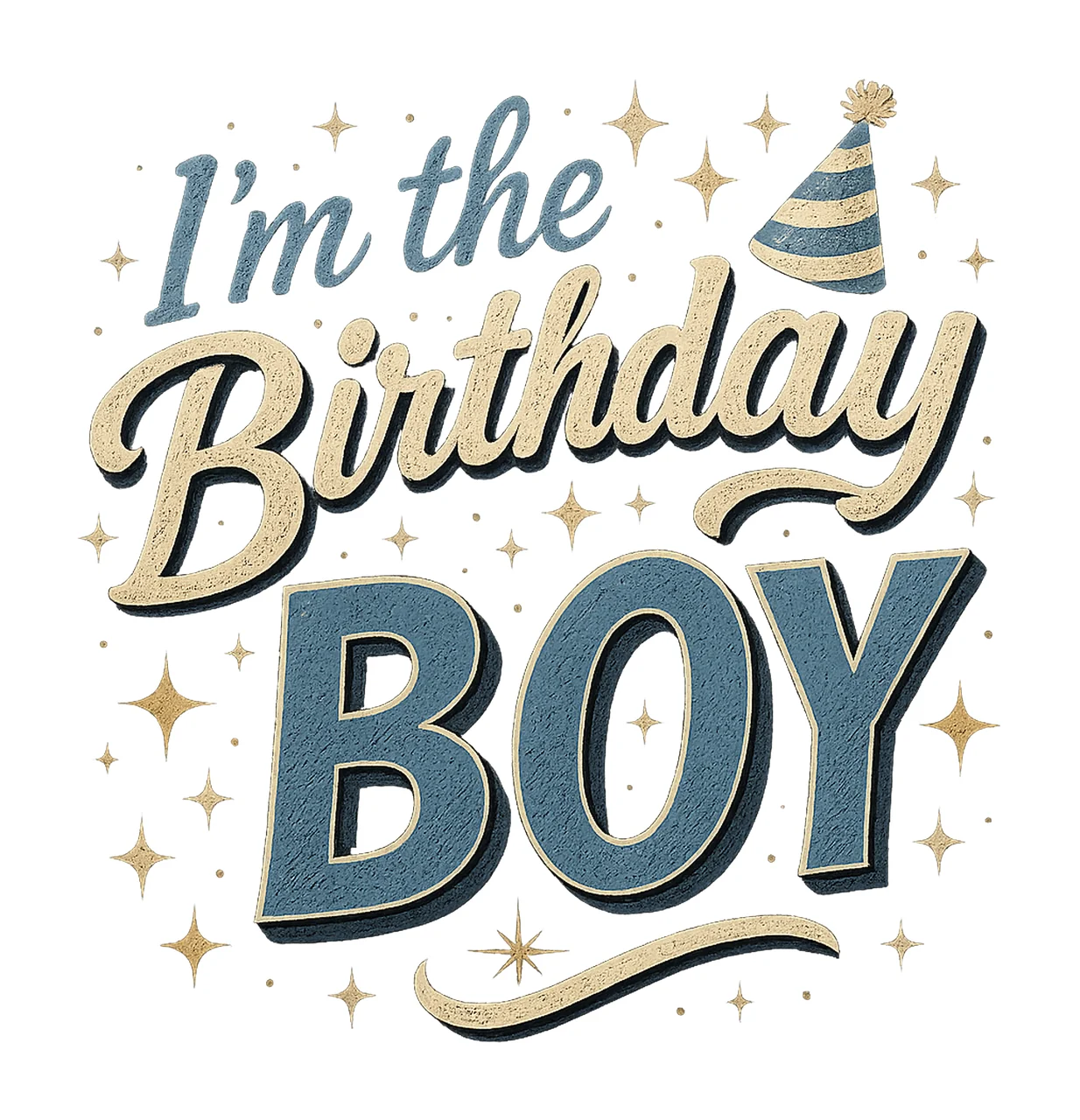 the Birthday Boy Cute Party Tee Design Fun Celebration