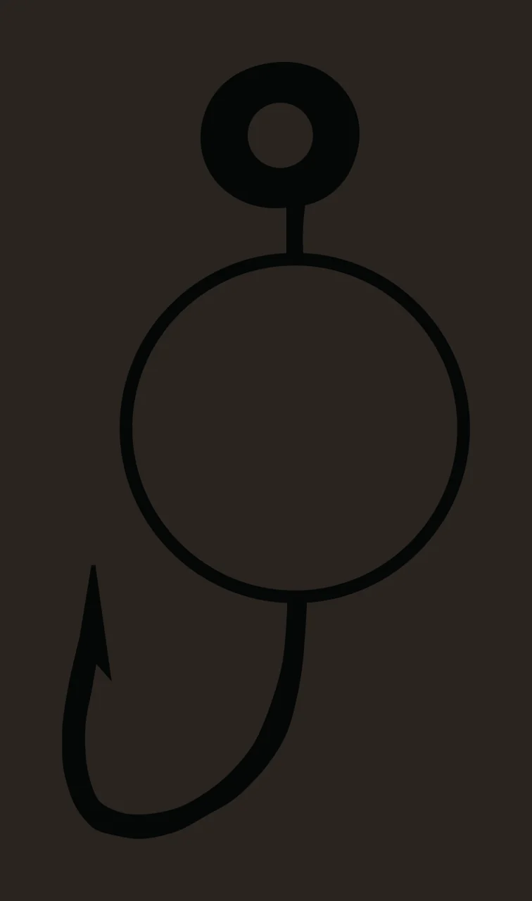 Fishing Hunting Monogram Character 22 fisherman angler bass contrast preview thumbnail