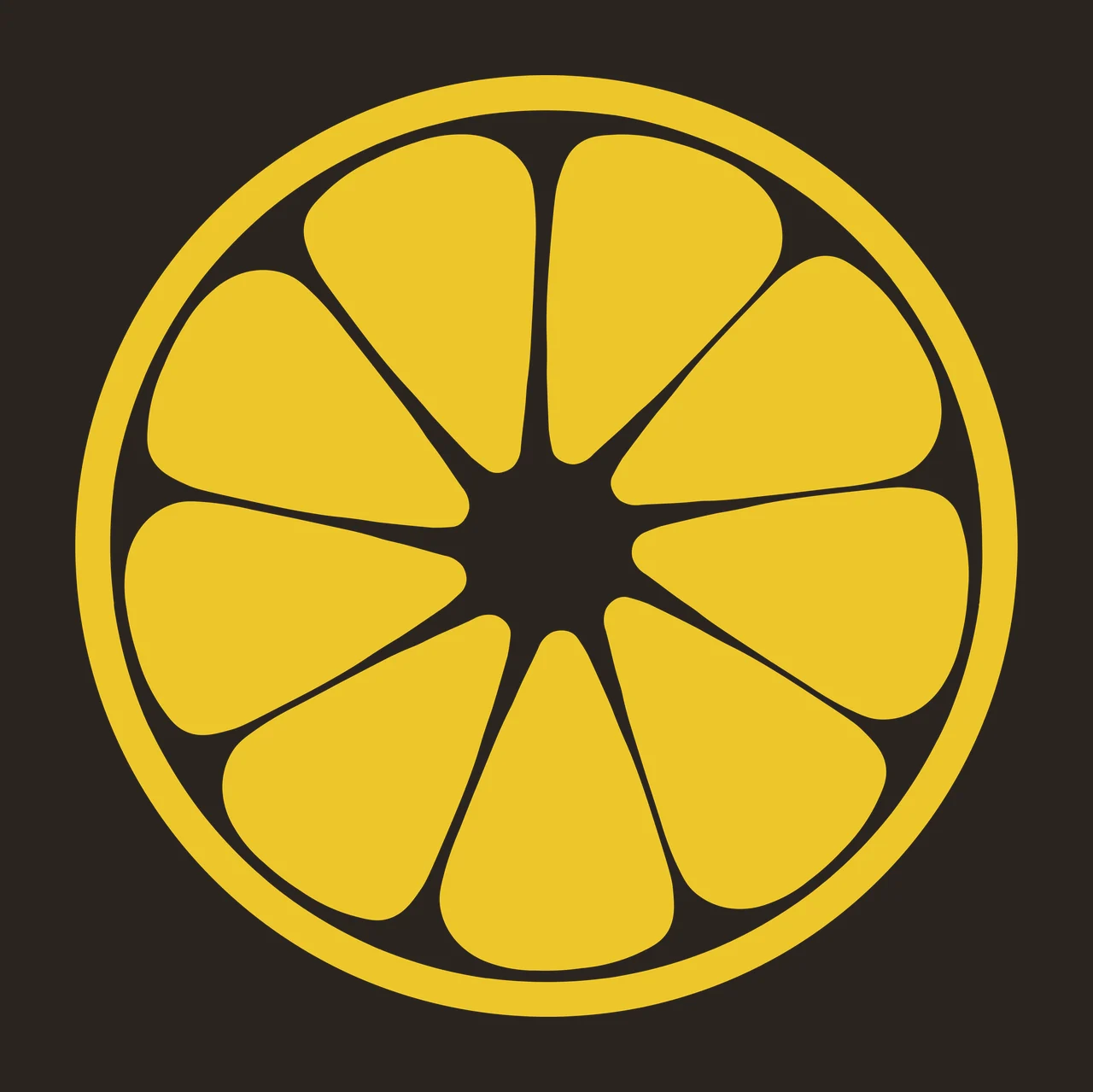 Keychain Sliced Citrus Fruit Cross Section slice Displaying contrast preview thumbnail