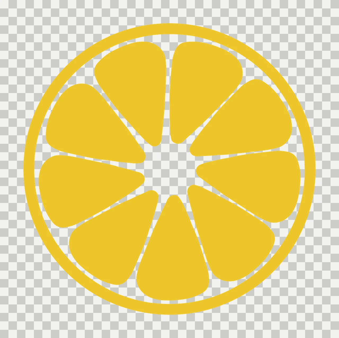 Keychain Sliced Citrus Fruit Cross Section slice Displaying transparency and detail preview thumbnail
