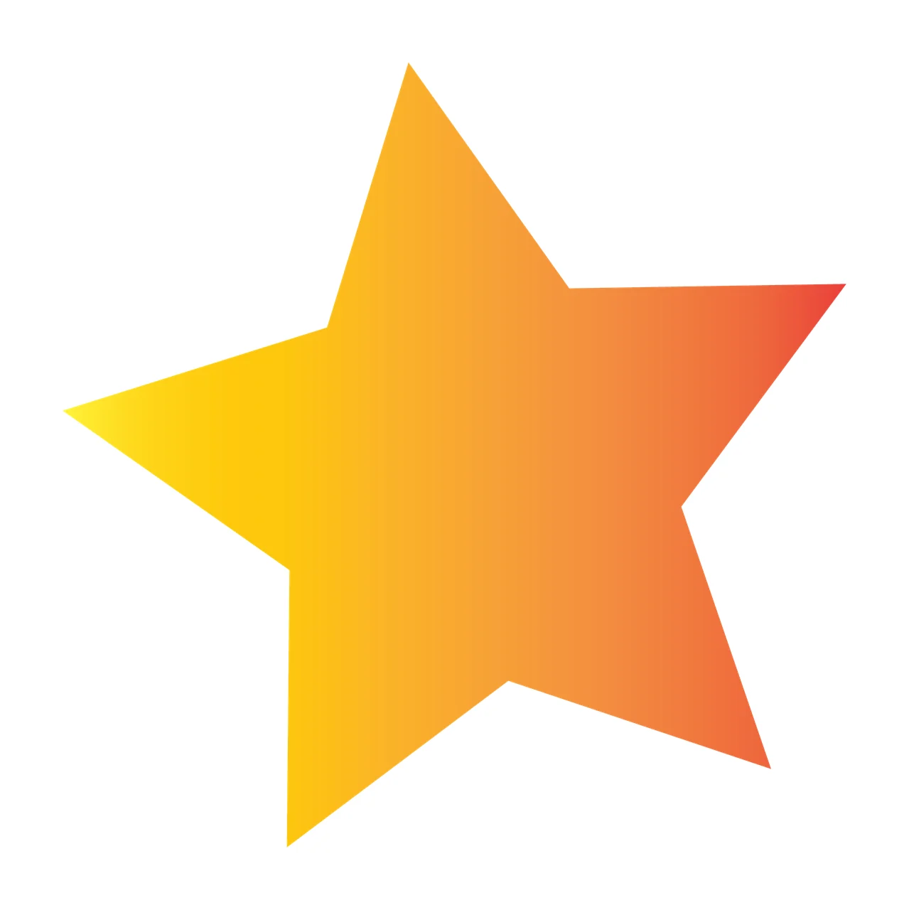Five Pointed Black Star Shape flat icon symbol 5 F16 space big Space
