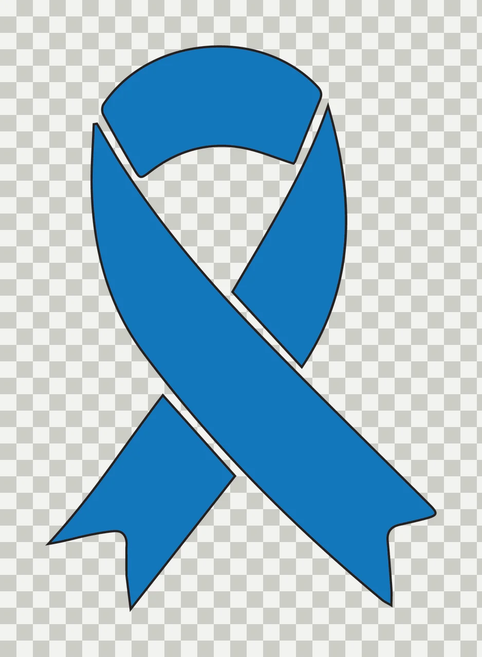 Ribbon Black Awareness Icon On A Solid White loop flat graphic transparency and detail preview thumbnail