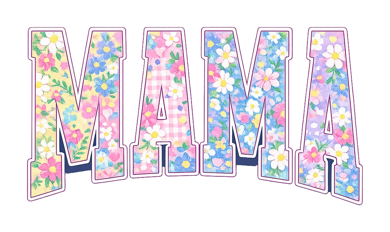 Floral Mama Trendy Sublimation Design for Shirts shirt art