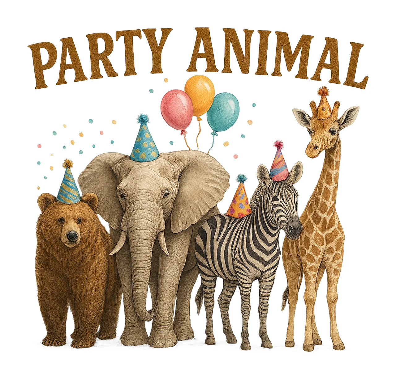 Party Animal Birthday Wild Safari Animals Zoo Jungle Party